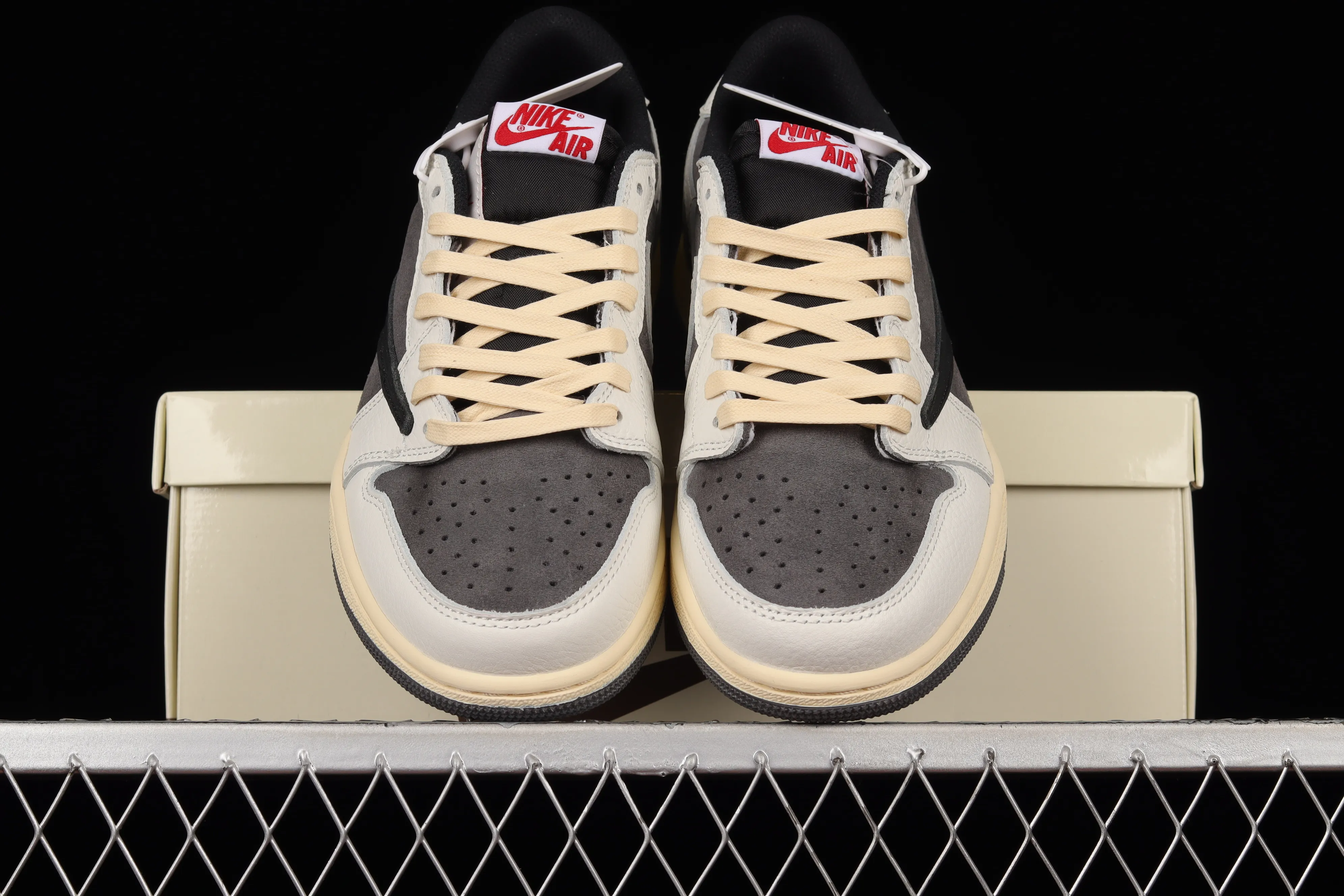 All categories Air Jordan Jordan series basketball shoes Air Jordan 1 Low Travis Scott x Air Jordan 1 Low OG AJ1 undercut low top DM7866-165